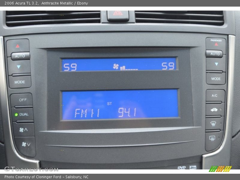Anthracite Metallic / Ebony 2006 Acura TL 3.2