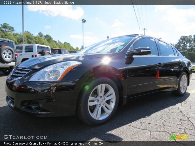 Super Black / Blonde 2012 Nissan Altima 3.5 SR