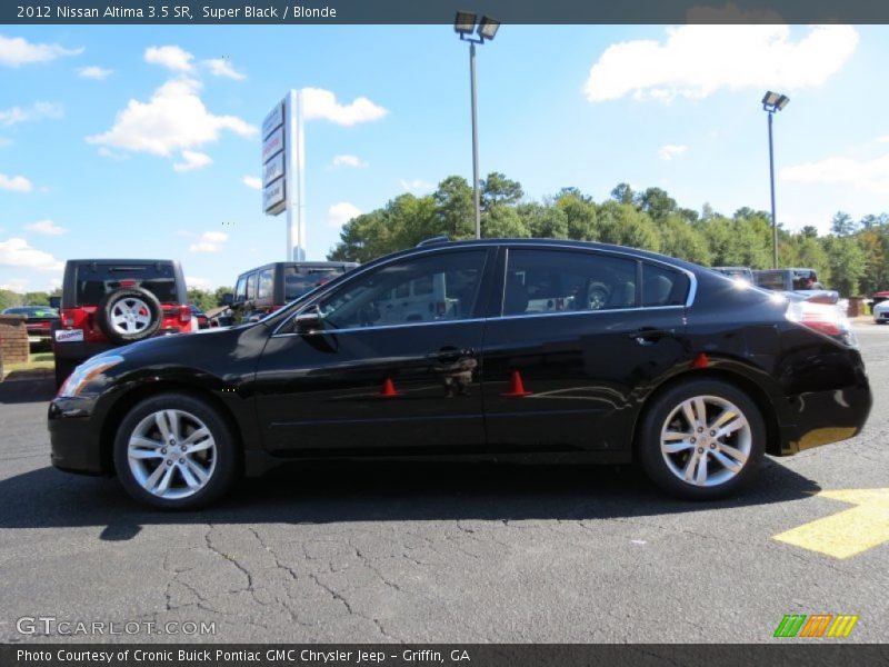 Super Black / Blonde 2012 Nissan Altima 3.5 SR