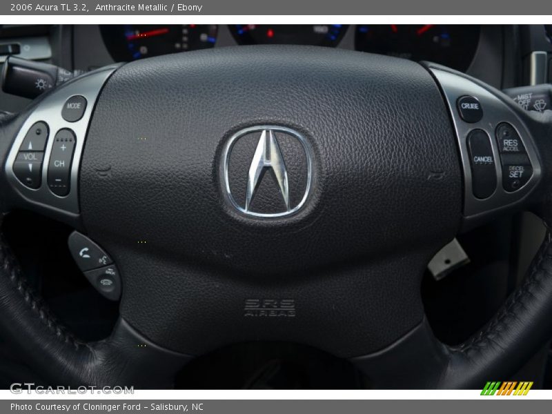 Anthracite Metallic / Ebony 2006 Acura TL 3.2