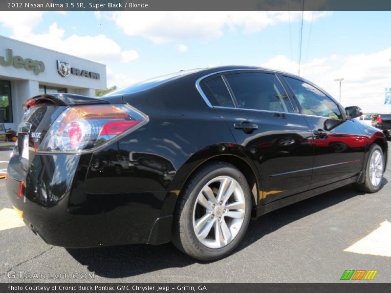 Super Black / Blonde 2012 Nissan Altima 3.5 SR