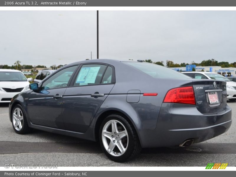 Anthracite Metallic / Ebony 2006 Acura TL 3.2