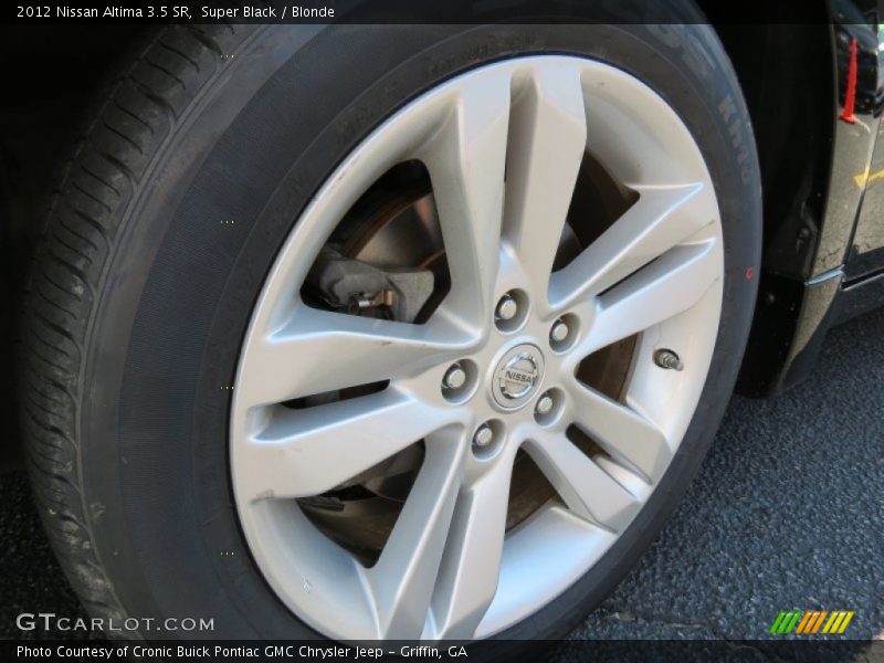 Super Black / Blonde 2012 Nissan Altima 3.5 SR