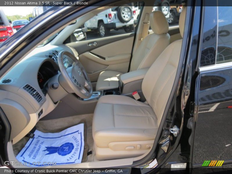 Super Black / Blonde 2012 Nissan Altima 3.5 SR