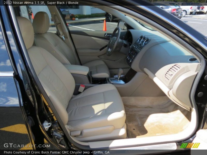 Super Black / Blonde 2012 Nissan Altima 3.5 SR