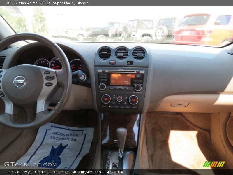 Super Black / Blonde 2012 Nissan Altima 3.5 SR