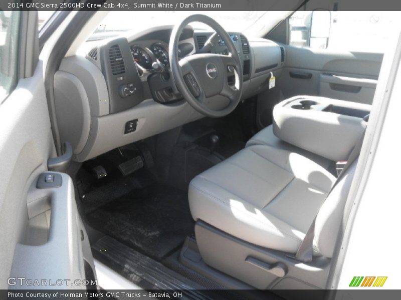 Summit White / Dark Titanium 2014 GMC Sierra 2500HD Crew Cab 4x4