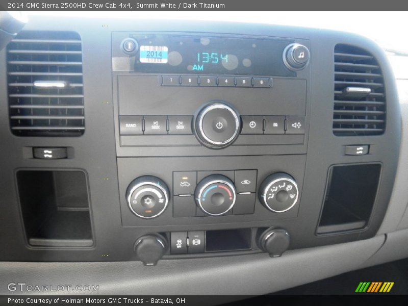 Summit White / Dark Titanium 2014 GMC Sierra 2500HD Crew Cab 4x4