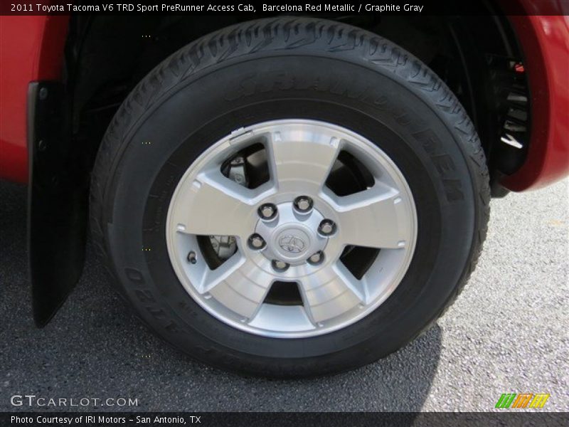Barcelona Red Metallic / Graphite Gray 2011 Toyota Tacoma V6 TRD Sport PreRunner Access Cab