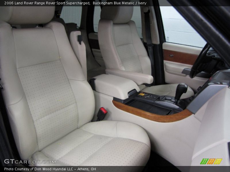 Buckingham Blue Metallic / Ivory 2006 Land Rover Range Rover Sport Supercharged