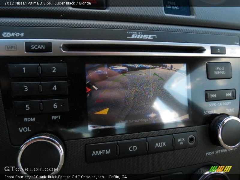 Super Black / Blonde 2012 Nissan Altima 3.5 SR