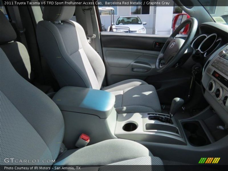 Barcelona Red Metallic / Graphite Gray 2011 Toyota Tacoma V6 TRD Sport PreRunner Access Cab
