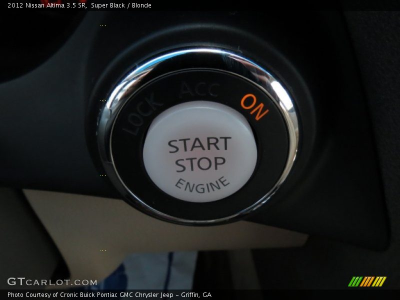 Super Black / Blonde 2012 Nissan Altima 3.5 SR