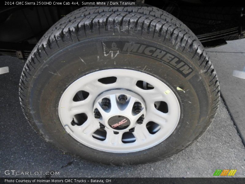 Summit White / Dark Titanium 2014 GMC Sierra 2500HD Crew Cab 4x4