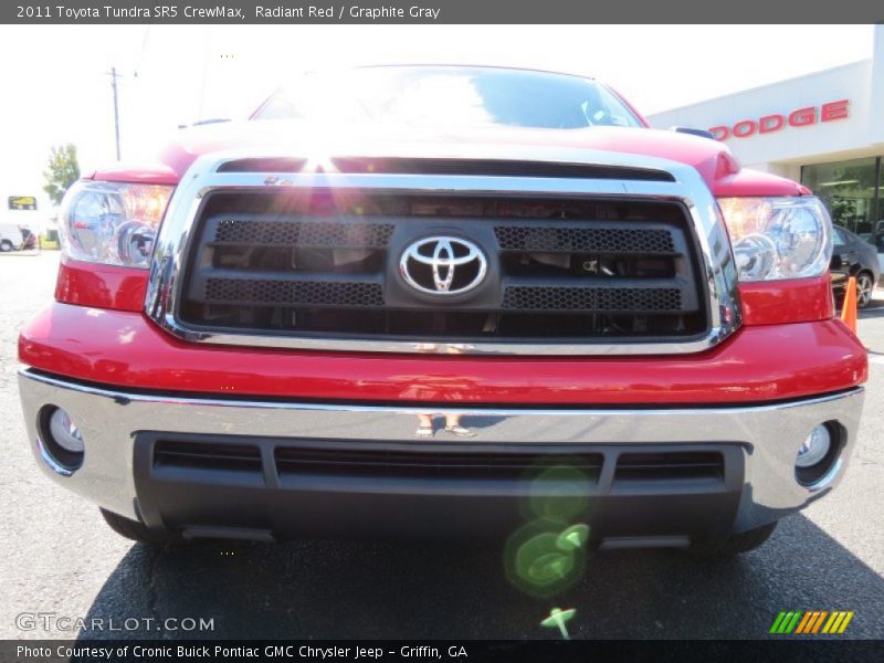 Radiant Red / Graphite Gray 2011 Toyota Tundra SR5 CrewMax
