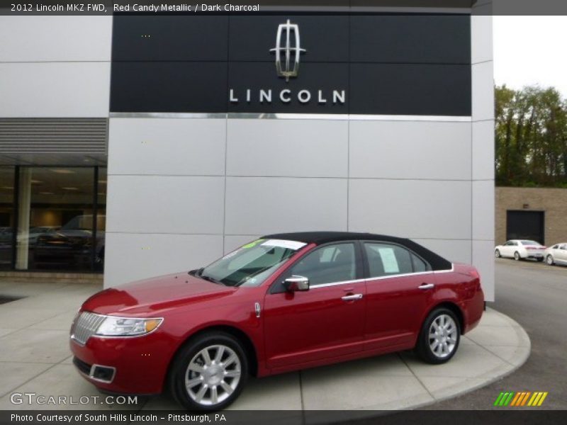 Red Candy Metallic / Dark Charcoal 2012 Lincoln MKZ FWD