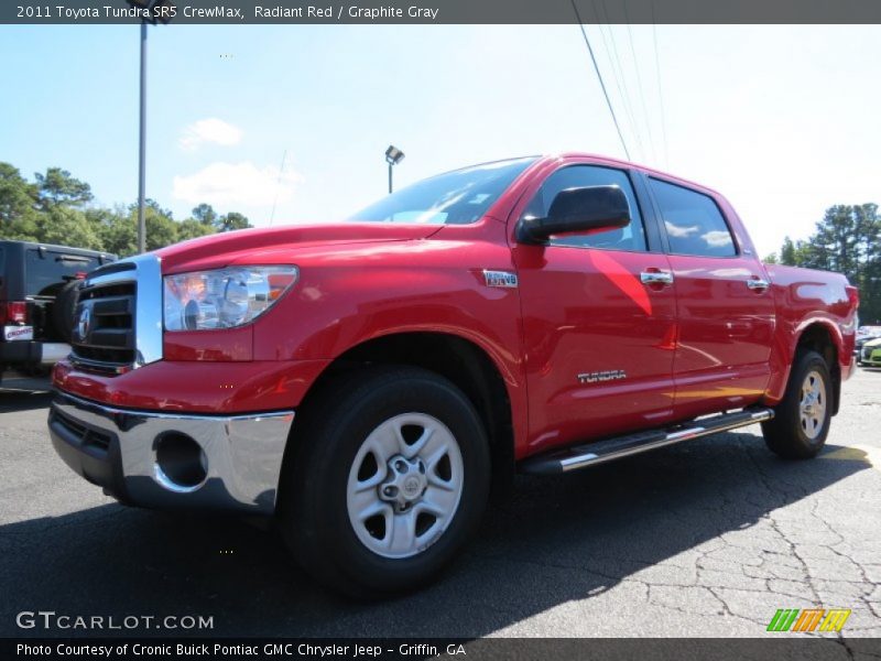 Front 3/4 View of 2011 Tundra SR5 CrewMax