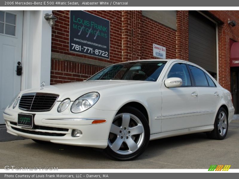 Alabaster White / Charcoal 2006 Mercedes-Benz E 500 4Matic Sedan