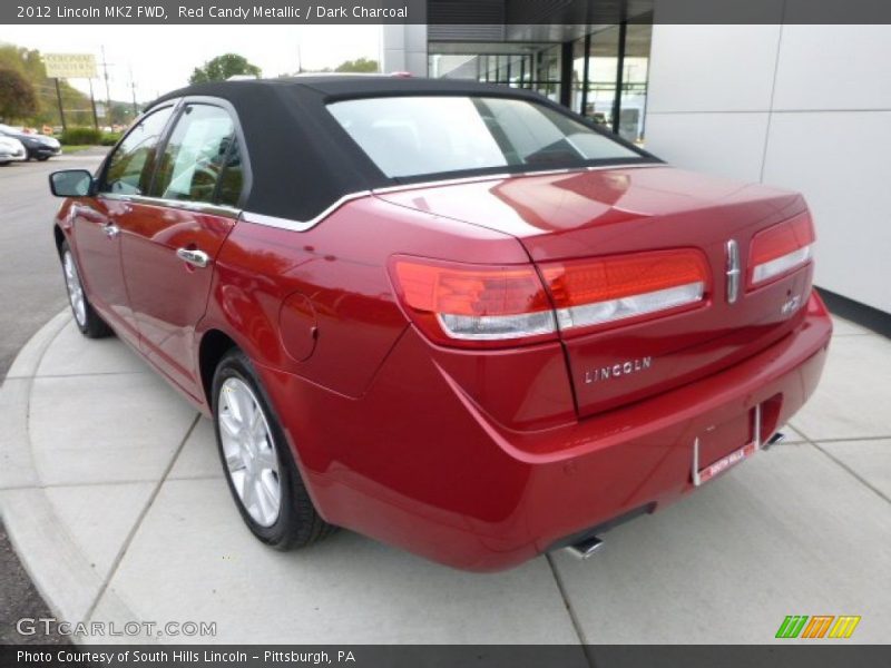 Red Candy Metallic / Dark Charcoal 2012 Lincoln MKZ FWD
