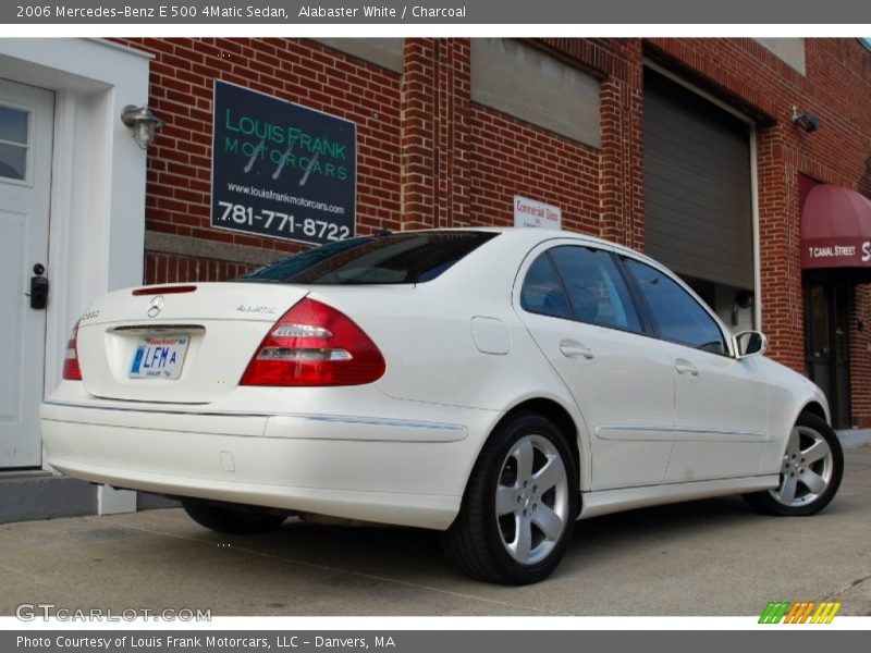 Alabaster White / Charcoal 2006 Mercedes-Benz E 500 4Matic Sedan