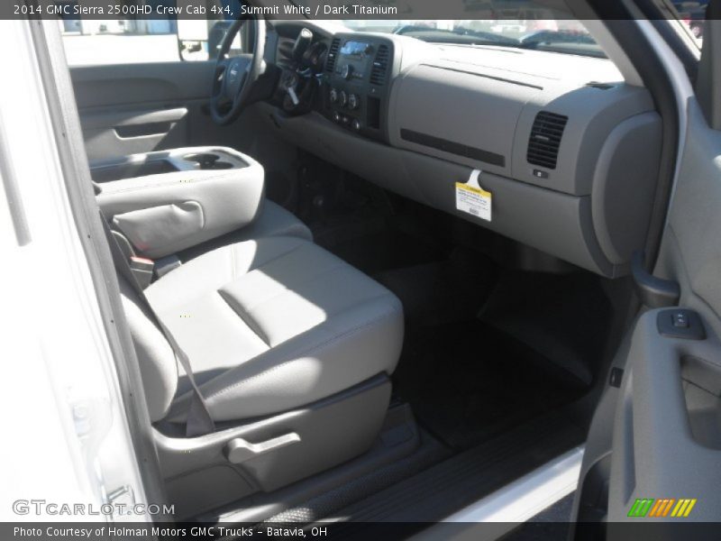 Summit White / Dark Titanium 2014 GMC Sierra 2500HD Crew Cab 4x4