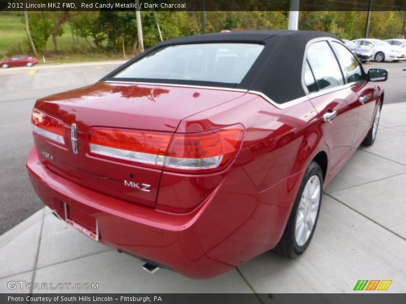 Red Candy Metallic / Dark Charcoal 2012 Lincoln MKZ FWD