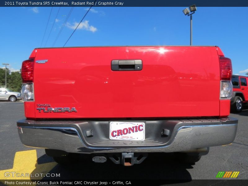 Radiant Red / Graphite Gray 2011 Toyota Tundra SR5 CrewMax