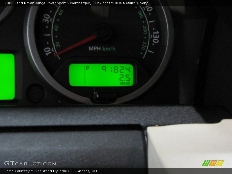 Buckingham Blue Metallic / Ivory 2006 Land Rover Range Rover Sport Supercharged
