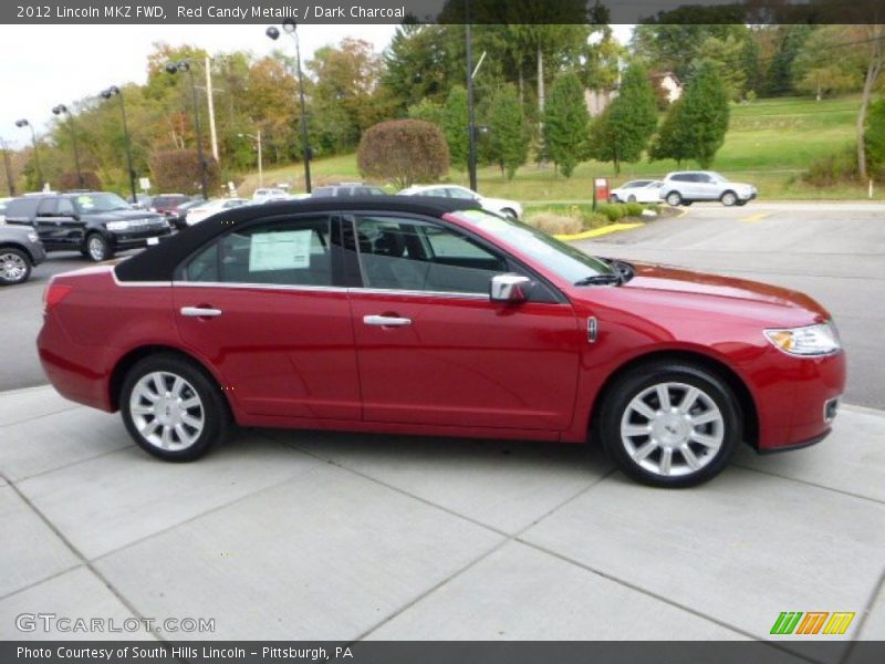 Red Candy Metallic / Dark Charcoal 2012 Lincoln MKZ FWD