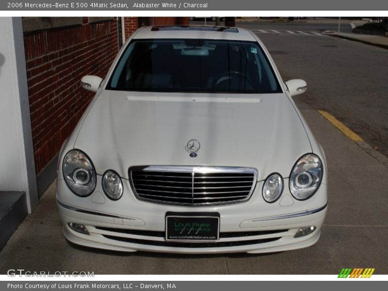 Alabaster White / Charcoal 2006 Mercedes-Benz E 500 4Matic Sedan