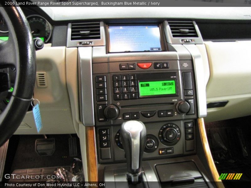 Buckingham Blue Metallic / Ivory 2006 Land Rover Range Rover Sport Supercharged