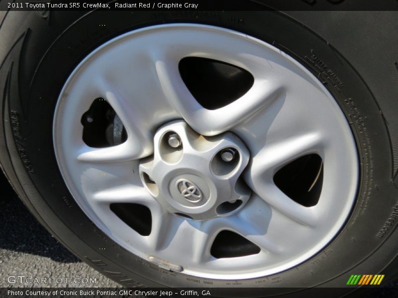 Radiant Red / Graphite Gray 2011 Toyota Tundra SR5 CrewMax