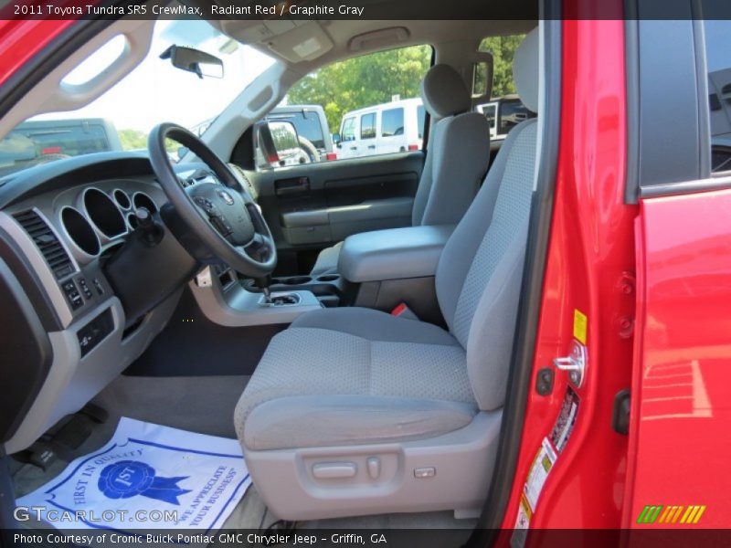  2011 Tundra SR5 CrewMax Graphite Gray Interior