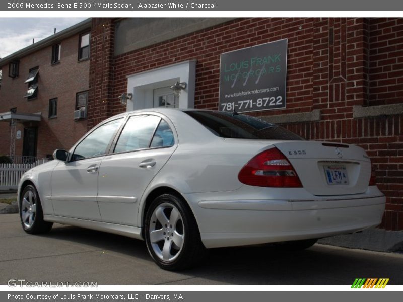 Alabaster White / Charcoal 2006 Mercedes-Benz E 500 4Matic Sedan