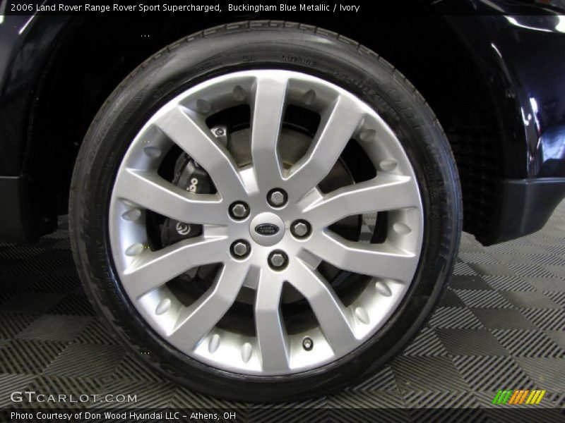 Buckingham Blue Metallic / Ivory 2006 Land Rover Range Rover Sport Supercharged