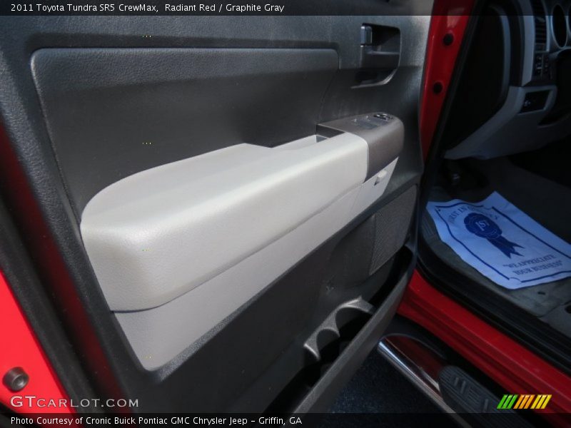 Radiant Red / Graphite Gray 2011 Toyota Tundra SR5 CrewMax