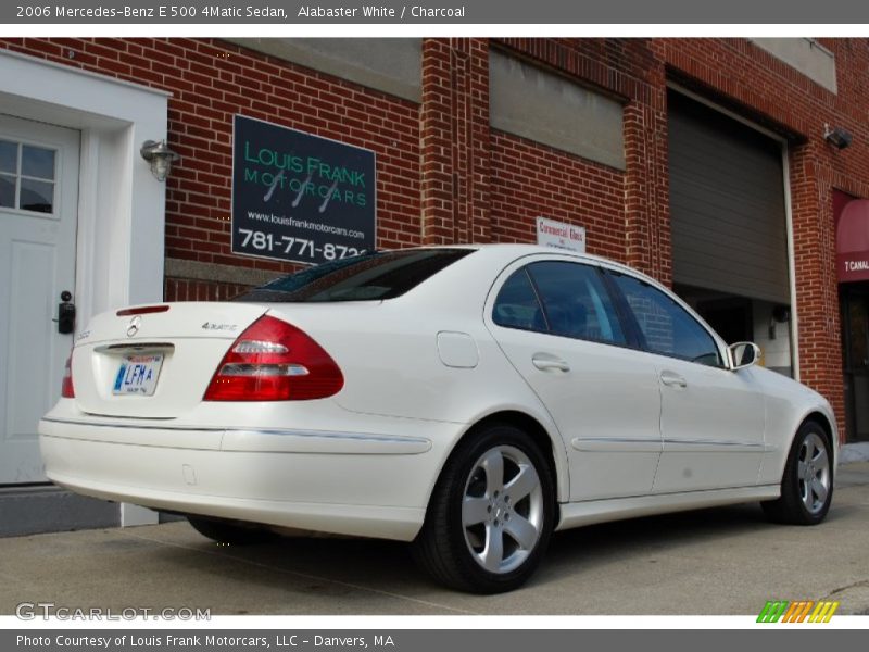 Alabaster White / Charcoal 2006 Mercedes-Benz E 500 4Matic Sedan