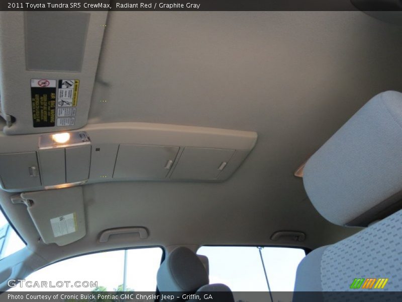 Radiant Red / Graphite Gray 2011 Toyota Tundra SR5 CrewMax