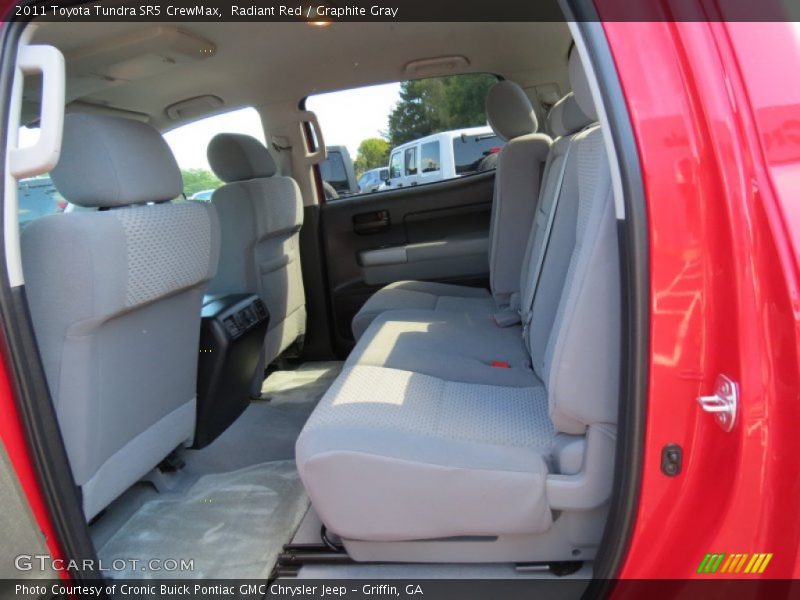 Rear Seat of 2011 Tundra SR5 CrewMax