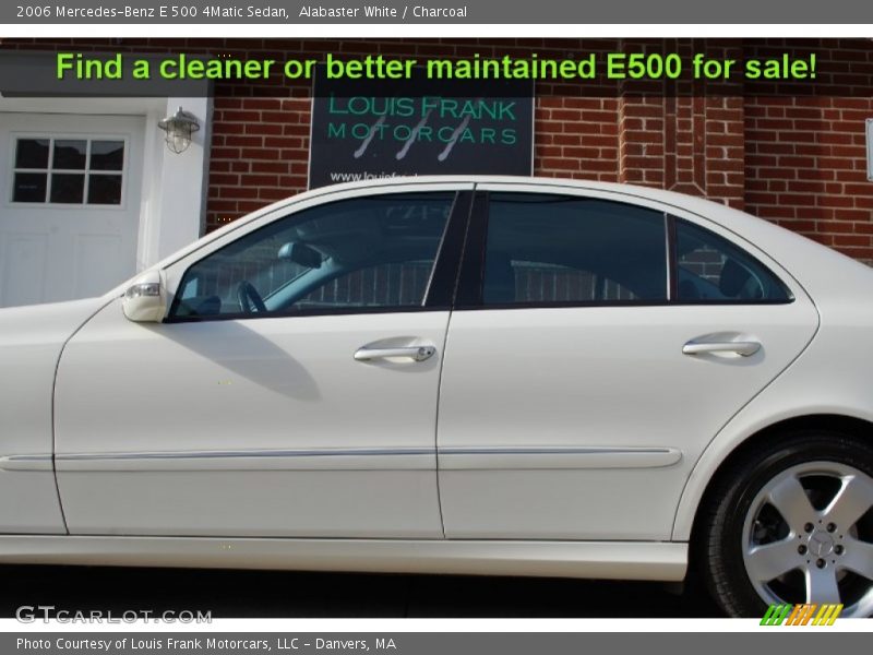 Alabaster White / Charcoal 2006 Mercedes-Benz E 500 4Matic Sedan