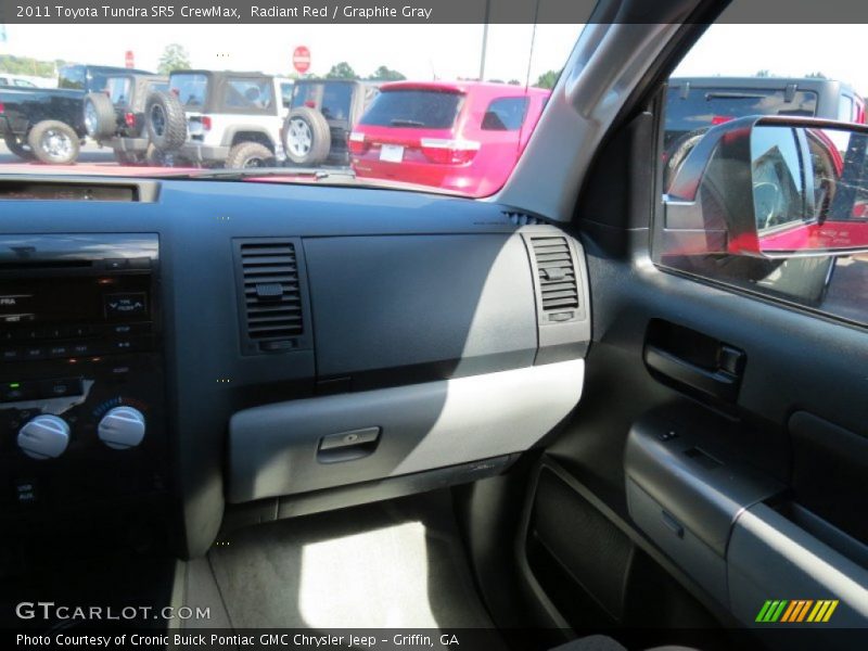Radiant Red / Graphite Gray 2011 Toyota Tundra SR5 CrewMax