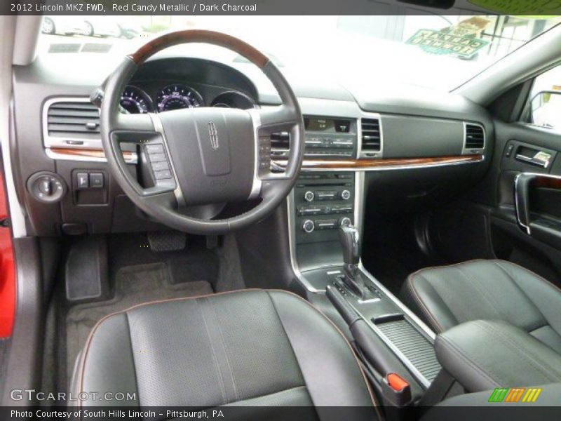  2012 MKZ FWD Dark Charcoal Interior