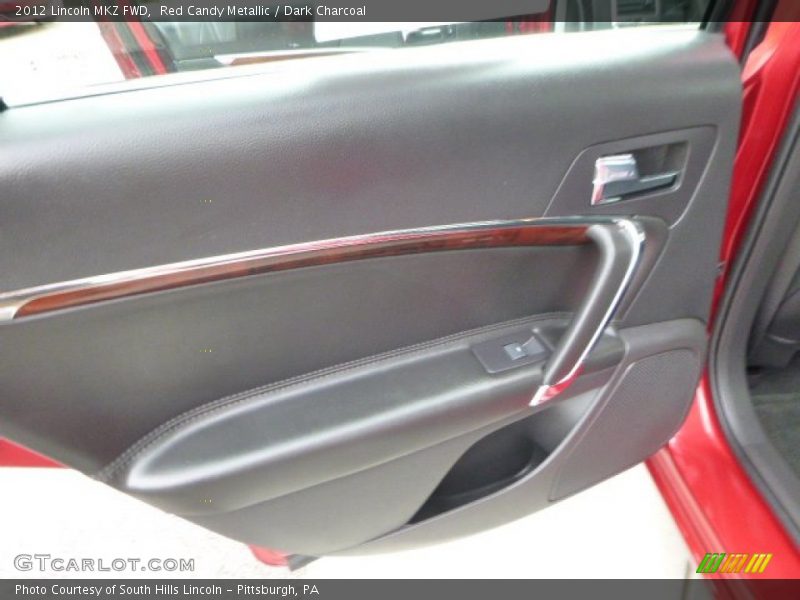 Red Candy Metallic / Dark Charcoal 2012 Lincoln MKZ FWD