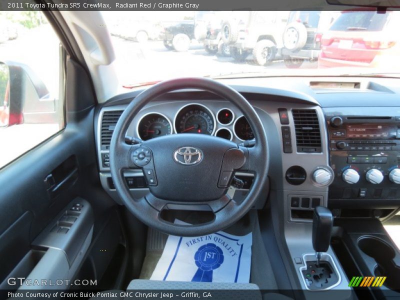 Dashboard of 2011 Tundra SR5 CrewMax