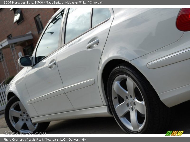 Alabaster White / Charcoal 2006 Mercedes-Benz E 500 4Matic Sedan