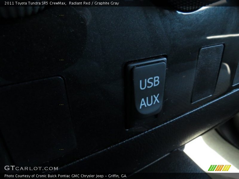 Radiant Red / Graphite Gray 2011 Toyota Tundra SR5 CrewMax
