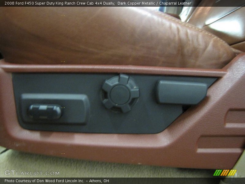 Dark Copper Metallic / Chaparral Leather 2008 Ford F450 Super Duty King Ranch Crew Cab 4x4 Dually