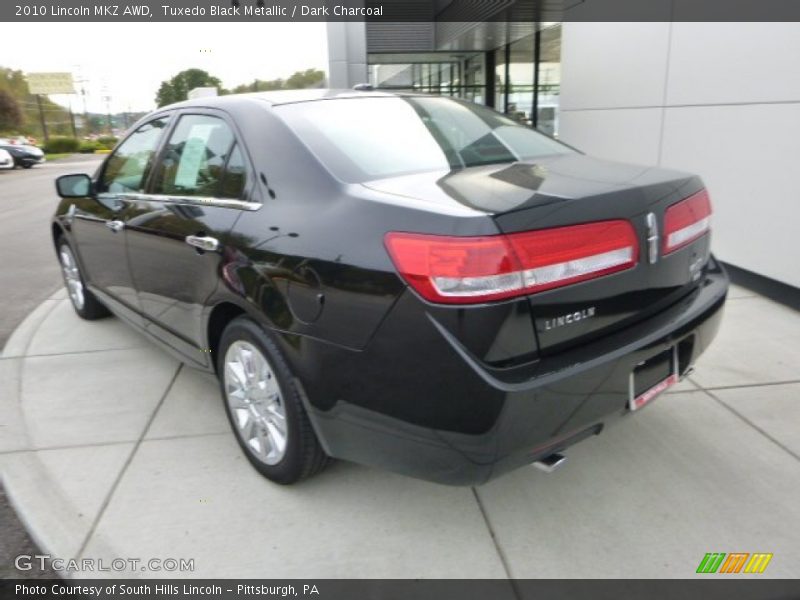 Tuxedo Black Metallic / Dark Charcoal 2010 Lincoln MKZ AWD