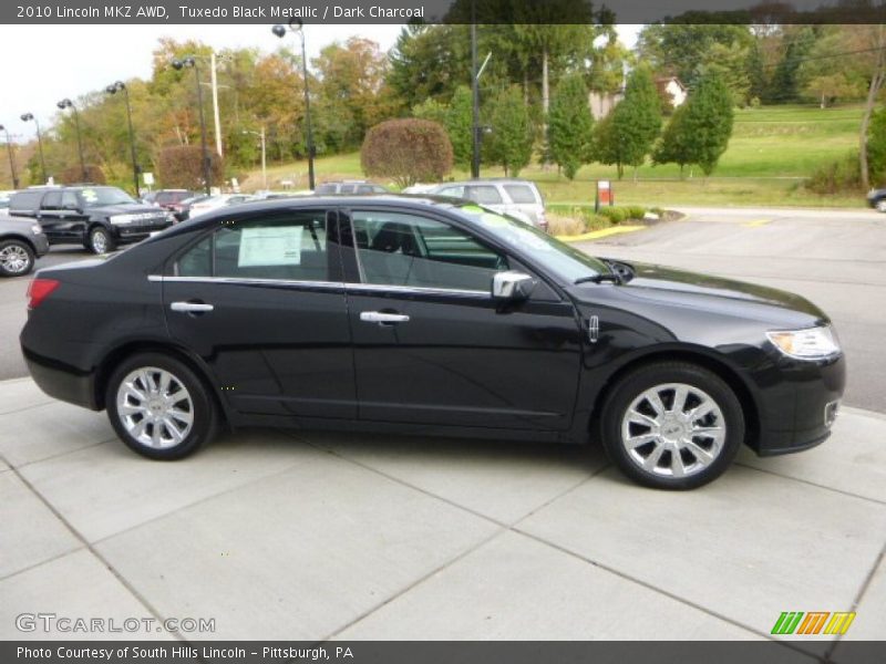 Tuxedo Black Metallic / Dark Charcoal 2010 Lincoln MKZ AWD