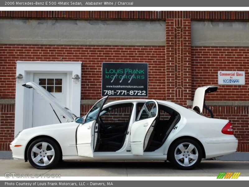 Alabaster White / Charcoal 2006 Mercedes-Benz E 500 4Matic Sedan